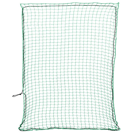 Vidaxx Anhängernetz elastisches Seil 3x2,5 m Polypropylen grün