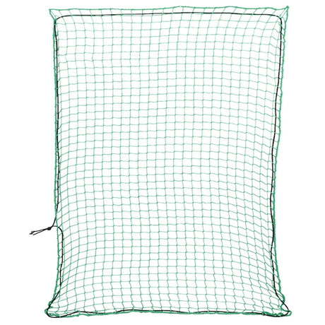 Vidaxx Anhängernetz elastisches Seil 3,5x3 m Polypropylen grün
