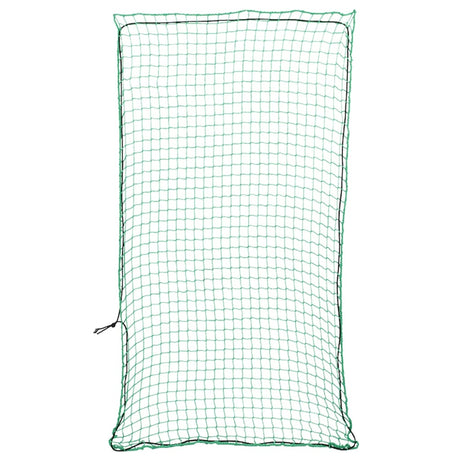 Vidaxx Anhängernetz elastisches Seil 6x3 m Polypropylen grün