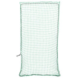 Vidaxx Anhängernetz elastisches Seil 8x3,5 m Polypropylen grün