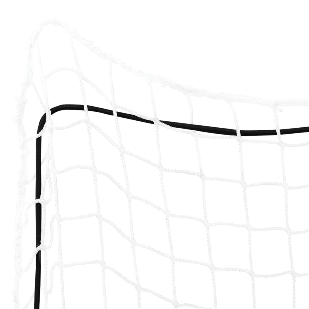 Vidaxx Anhängernetz elastisches Seil 2,7x1,5 m Polypropylen weiß