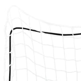 Vidaxx Anhängernetz elastisches Seil 3x2,5 m Polypropylen weiß