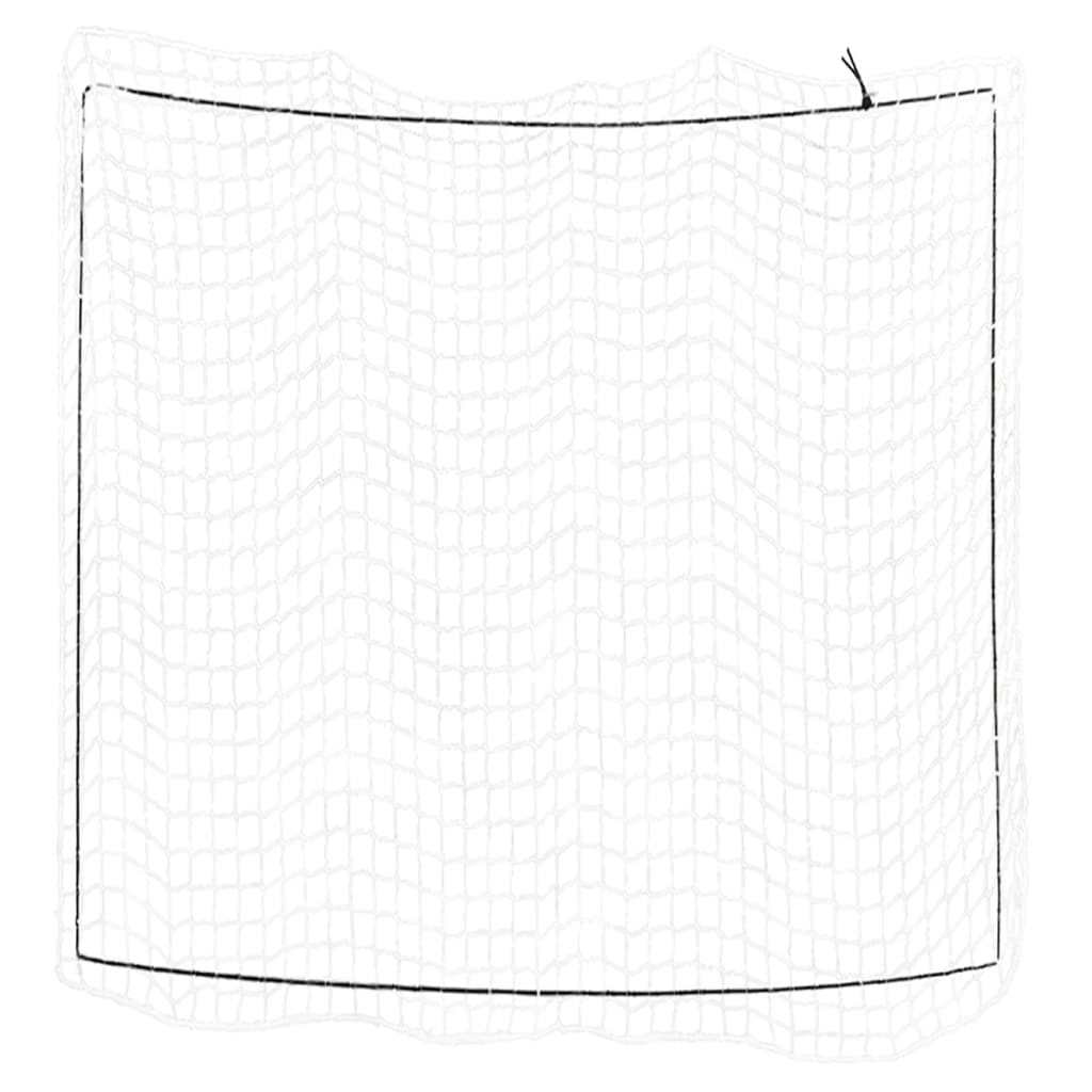Vidaxx Anhängernetz elastisches Seil 3x3 m Polypropylen weiß
