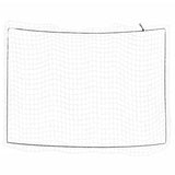 Vidaxx Anhängernetz elastisches Seil 4x3 m Polypropylen weiß