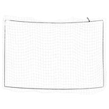 Vidaxx Anhängernetz elastisches Seil 5x3,5 m Polypropylen weiß