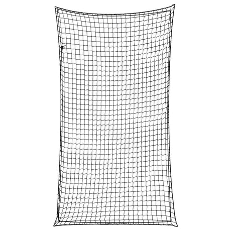 Vidaxx Anhängernetz elastisches Seil 2,7x1,5 m Polypropylen schwarz