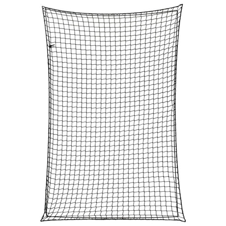 Vidaxx Anhängernetz elastisches Seil 3x2 m Polypropylen schwarz