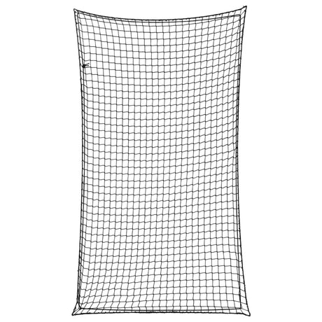 Vidaxx Anhängernetz elastisches Seil 3,5x2 m Polypropylen schwarz