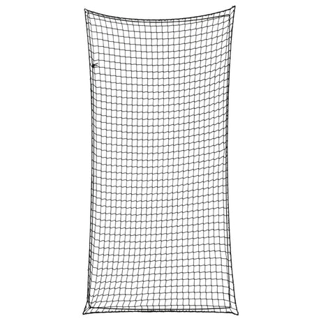 Vidaxx Anhängernetz elastisches Seil 4x2 m Polypropylen schwarz