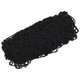Vidaxx Anhängernetz elastisches Seil 3x2,5 m Polypropylen schwarz