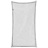 Vidaxx Anhängernetz elastisches Seil 4,5x2,5 m Polypropylen schwarz