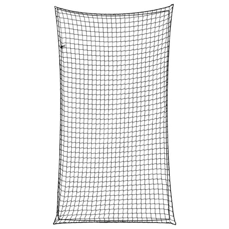Vidaxx Anhängernetz elastisches Seil 4,5x2,5 m Polypropylen schwarz