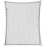 Vidaxx Anhängernetz elastisches Seil 3,5x3 m Polypropylen schwarz
