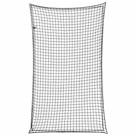 Vidaxx Anhängernetz elastisches Seil 5x3 m Polypropylen schwarz