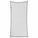 Vidaxx Anhängernetz elastisches Seil 6x3 m Polypropylen schwarz