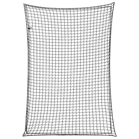 Vidaxx Anhängernetz elastisches Seil 5x3,5 m Polypropylen schwarz