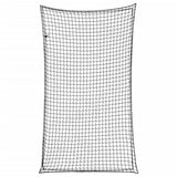 Vidaxx Anhängernetz elastisches Seil 6x3,5 m Polypropylen schwarz