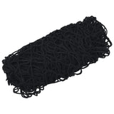 Vidaxx Anhängernetz elastisches Seil 8x3,5 m Polypropylen schwarz