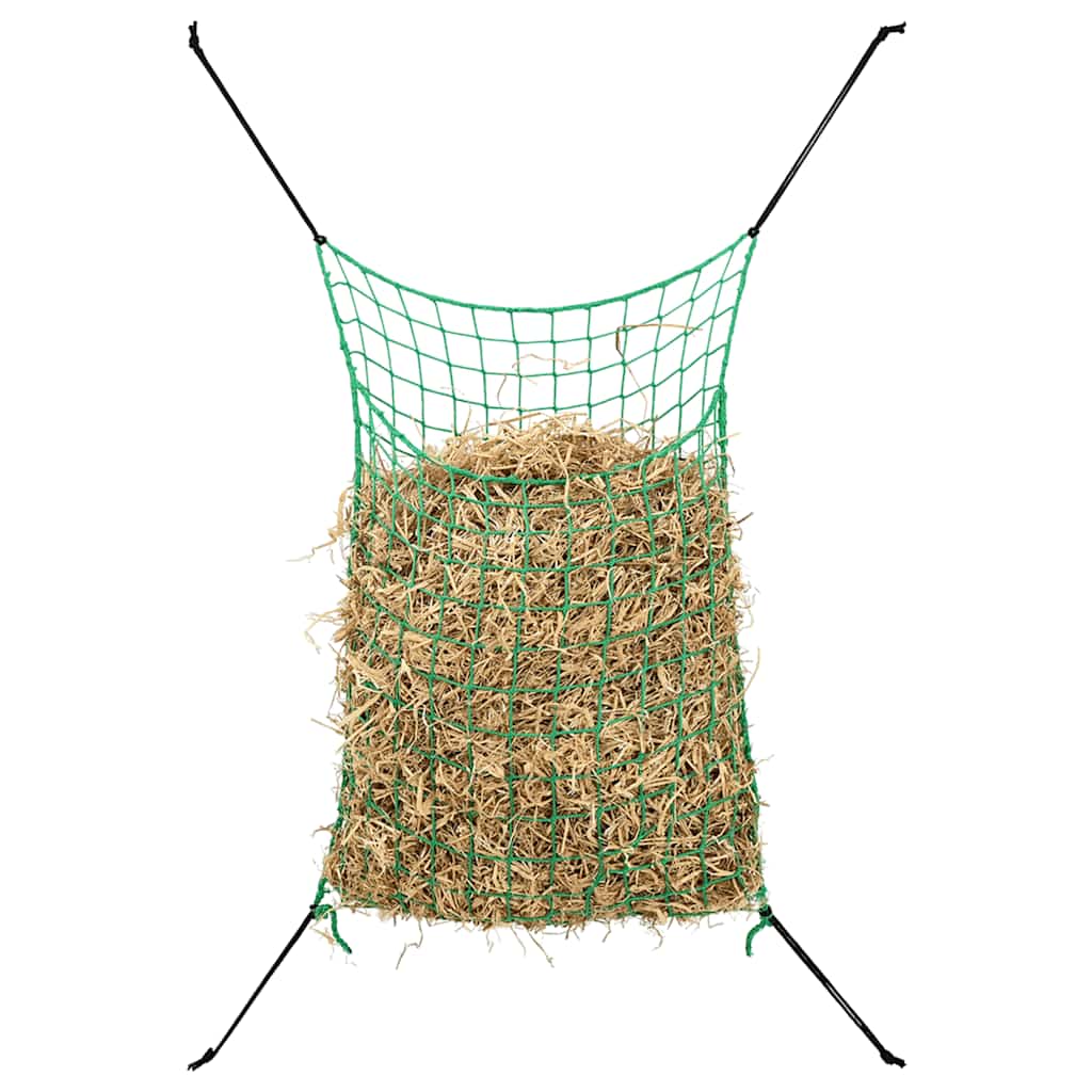 Vidaxx Heunetze 2 Stück 90x60 cm rechteckig Polypropylen grün