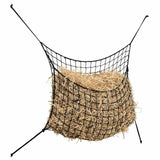 Vidaxx Heunetze 2 Stück 90x60 cm rechteckig Polypropylen schwarz