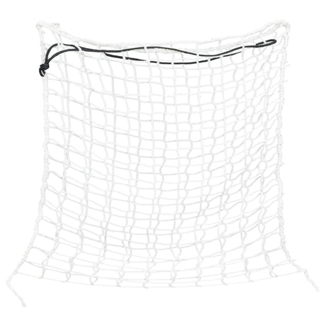 Vidaxx Heunetze 2 Stk. 75x75 cm rund Polypropylen weiß