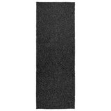 VidaXL Teppich Zizur drinnen und draußen 80x200 cm Juteoptik Anthrazit