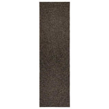 VidaXL Teppich Zizur drinnen und draußen 80x250 cm Juteoptik Anthrazit