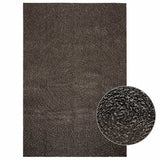 VidaXL Teppich Zizur Indoor und Outdoor 140x200cm Juteoptik Anthrazit