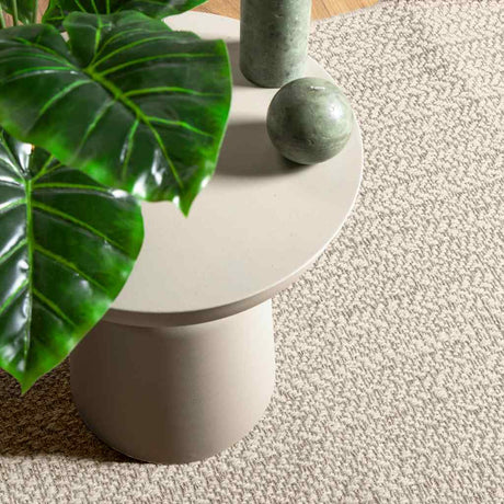 VidaXL Teppich Zizur Creme drinnen und draußen 80x200 cm Juteoptik