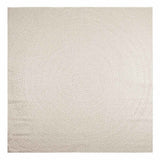 VidaXL Teppich Zizur Creme drinnen und draußen 240x240 cm Juteoptik
