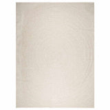 VidaXL Teppich Zizur Creme drinnen und draußen 240x340 cm Juteoptik