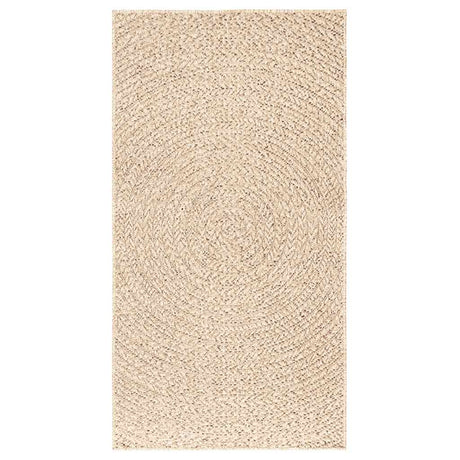 VidaXL Teppich Zizur Beige drinnen und draußen 80x150 cm Juteoptik