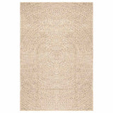 VidaXL Teppich Zizur Beige drinnen und draußen 160x230 cm Juteoptik