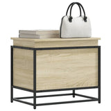 Vidaxx Aufbewahrungsbox mit Deckel 60x40x51,5 cm Holzwerkstoff Sonoma-Eiche