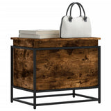 Vidaxx Aufbewahrungsbox mit Deckel 60x40x51,5 cm verarbeitetes Holz, Räuchereiche