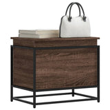 Vidaxx Aufbewahrungsbox mit Deckel 60x40x51,5 cm, fertiges Holz, braune Eiche