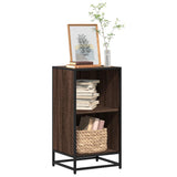 Vidaxl boekenkast 40x35x76 cm bewerkt hout bruin eikenkleur