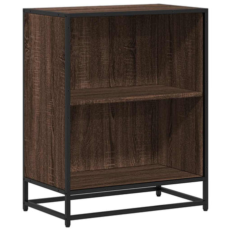 Vidaxl boekenkast 60x35x76 cm bewerkt hout bruin eikenkleur