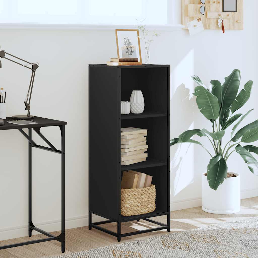 Vidaxl boekenkast 40x35x107,5 cm bewerkt hout zwart