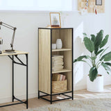 Vidaxl boekenkast 40x35x107,5 cm bewerkt hout sonoma eikenkleurig