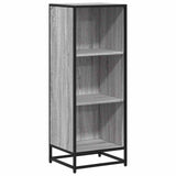 Vidaxl boekenkast 40x35x107,5 cm bewerkt hout grijs sonoma eikenkleur