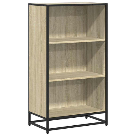 Vidaxl boekenkast 60x35x107,5 cm bewerkt hout sonoma eikenkleurig