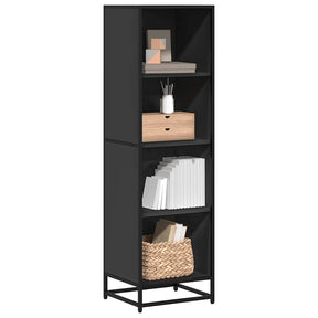Vidaxl boekenkast 40x35x139 cm bewerkt hout zwart
