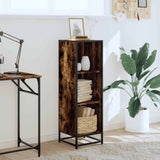 Vidaxl boekenkast 33,5x33x107,5 cm bewerkt hout gerookt eikenkleurig