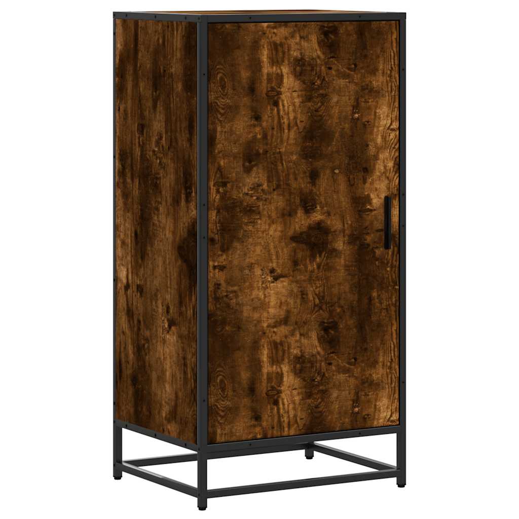 Vidaxx Schuhregal 48x38x97,5 cm verarbeitetes Holz, geräucherte Eiche