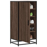 Vidaxx Schuhregal 48x38x97,5 cm, fertiges Holz, braune Eiche