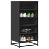 Vidaxx Schuhregal 48x38x97,5 cm lackiertes Holz schwarz