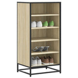 VidaXL Schuhregal 48x38x97,5 cm Holzwerkstoff Sonoma-Eiche-farbig