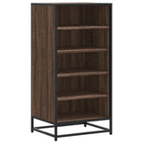 Vidaxx Schuhregal 48x38x97,5 cm, fertiges Holz, braune Eiche