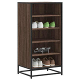 Vidaxx Schuhregal 48x38x97,5 cm, fertiges Holz, braune Eiche